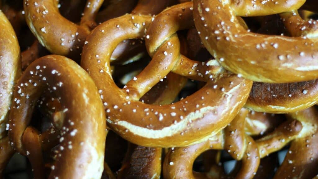 many pretzels from near