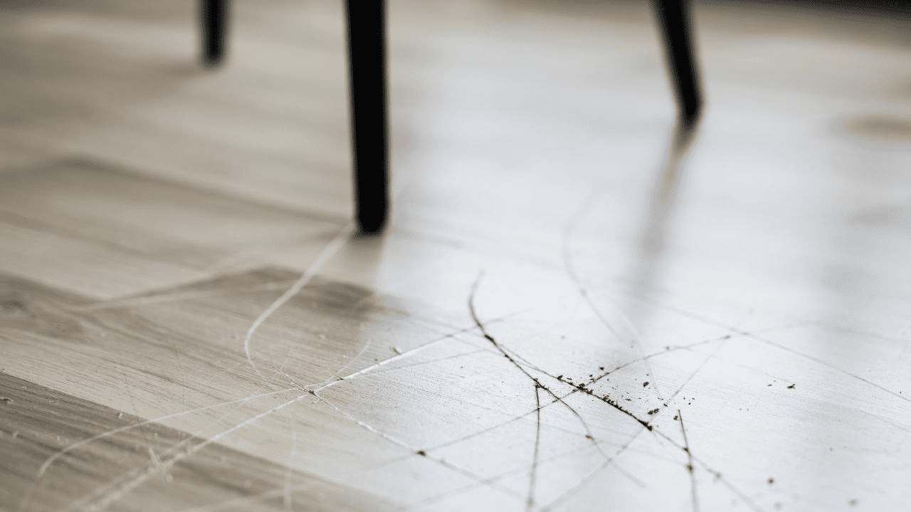 scratch marks on floor